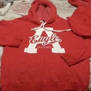 Red American Eagle hoodie